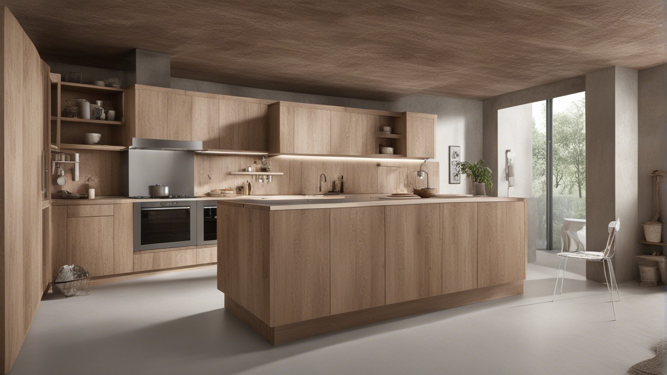 cucina in legno