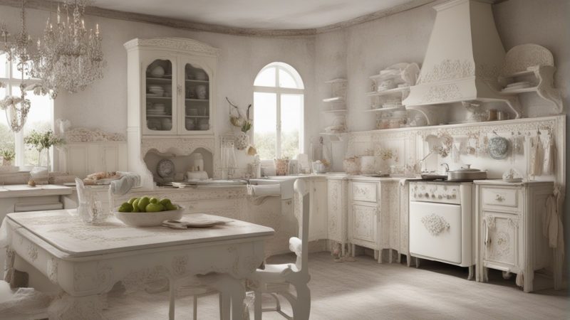 Come Arredare Una Cucina In Stile Shabby Chic - Casa Sogno