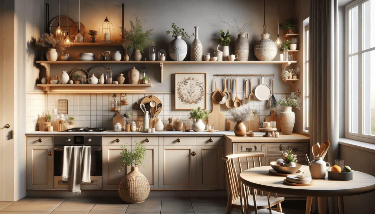 Idee e tecniche per arredare le pareti della cucina, trasformandole in spazi dinamici e vivaci.