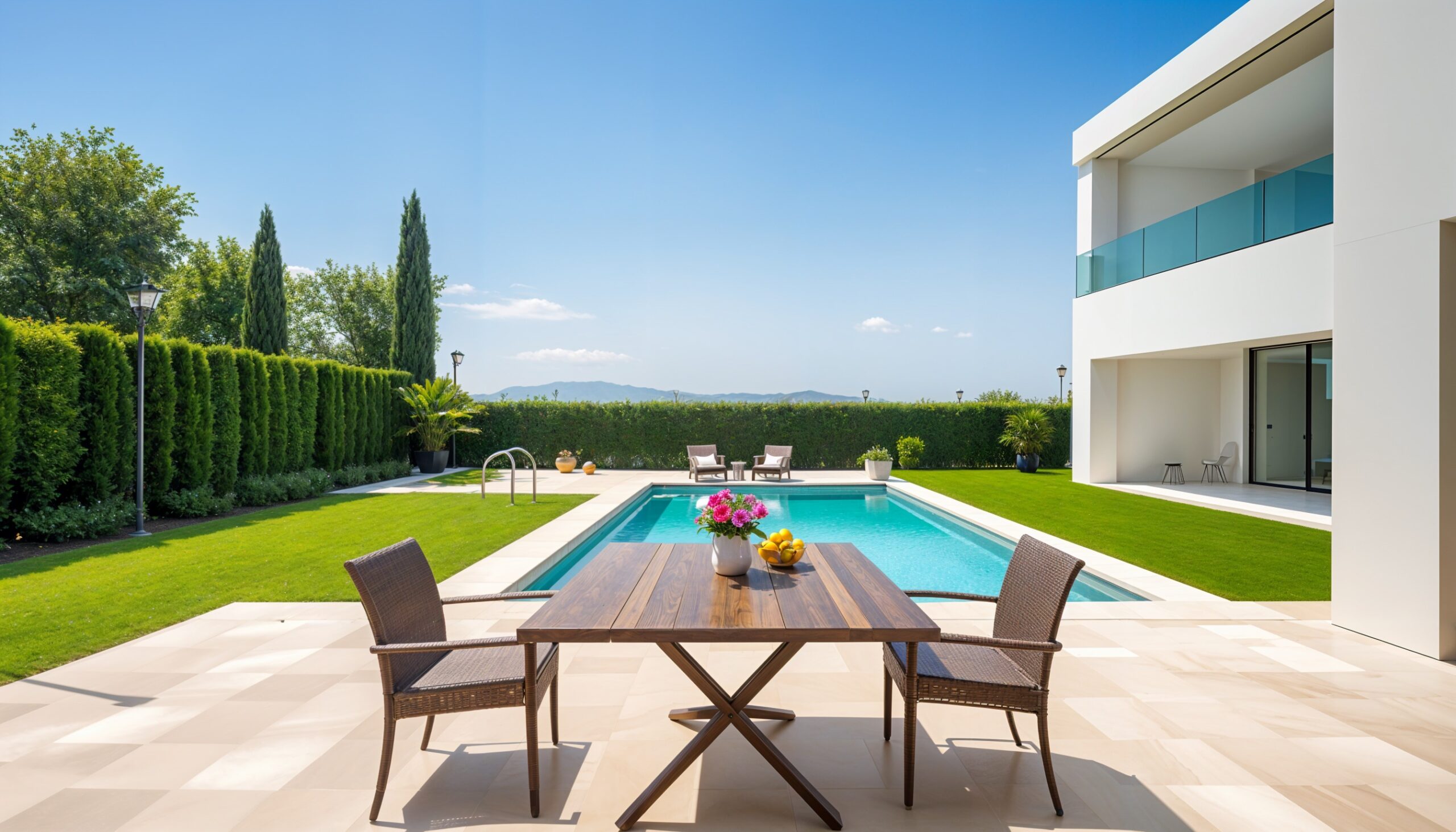 Scopri di più sull'articolo Arredo Giardino con Piscina: Idee per un Giardino di Lusso