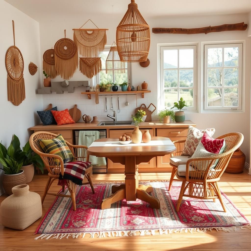 Cucina Boho Chic: 7 idee per un ambiente creativo e accogliente