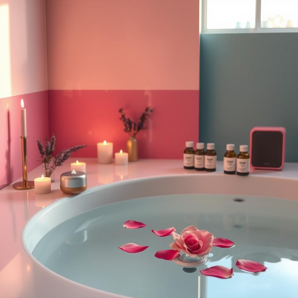 Bagno rosa: Come Creare un'Oasi di Relax