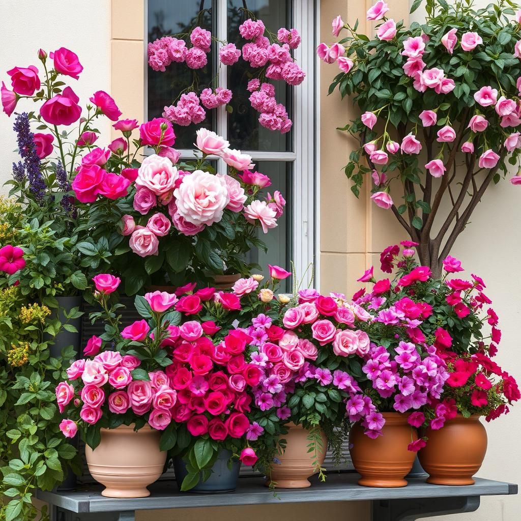 Balconi e terrazzi rosa: Come Portare Colore all'Esterno