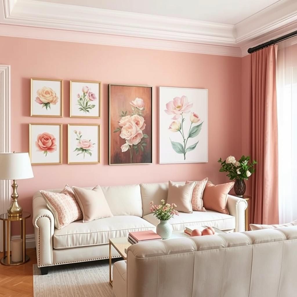 Soggiorno rosa: Idee per Arredare con Stile