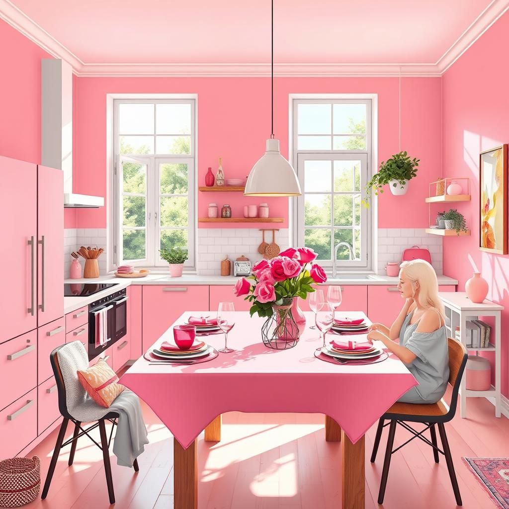 Cucina rosa: Trasforma il Cuore della Tua Casa