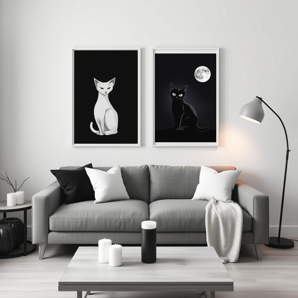 Halloween minimalista: 7 idee di arredamento per un look spettrale e raffinato