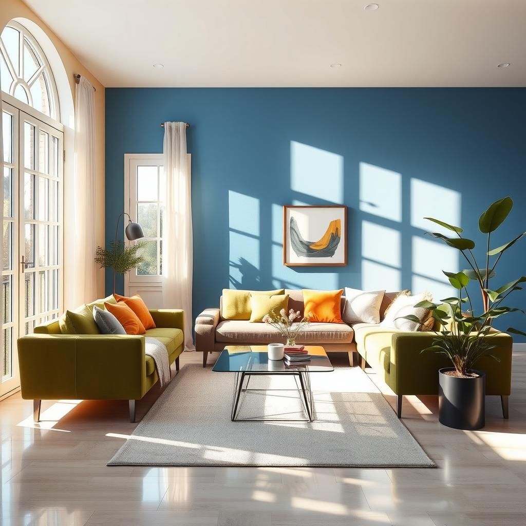 Guida al colore delle pareti in soggiorno: 7 idee per trasformare il tuo spazio con stile