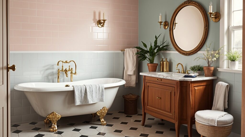 Come Arredare un Bagno Vintage: Idee e Consigli Stile Retrò - Casa Sogno