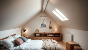 Scopri di più sull'articolo Come arredare una camera da letto in mansarda: idee e soluzioni pratiche