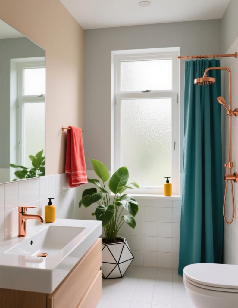 Colori Caldi per Pareti bagno